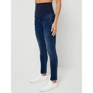 A Pea In The Pod Maternity Medium Blue Post Pregnancy Skinny Jeans 29